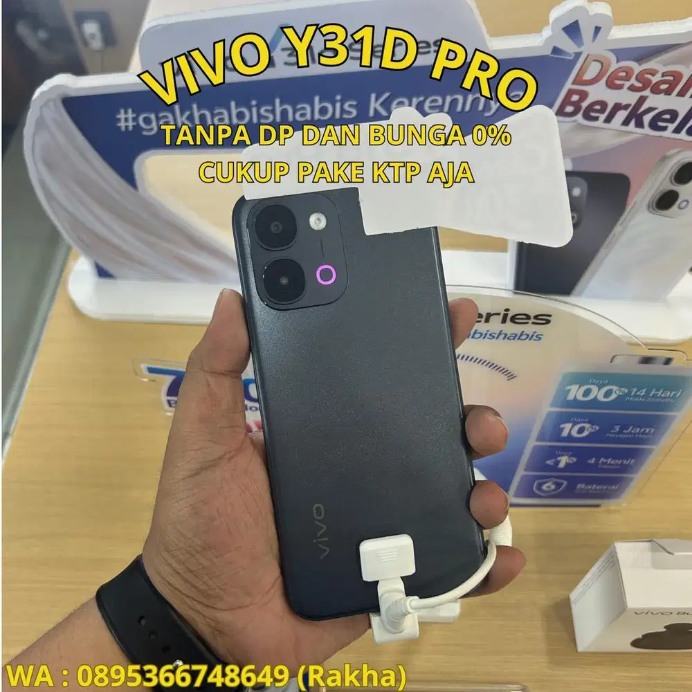 VIVO Y31D PRO BISA KREDIT TANPA DP DAN BUNGA ATAU CASH COD