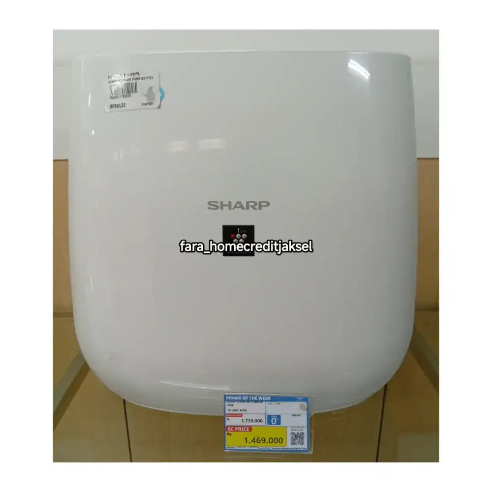 Sharp Room Air Purifier Pink