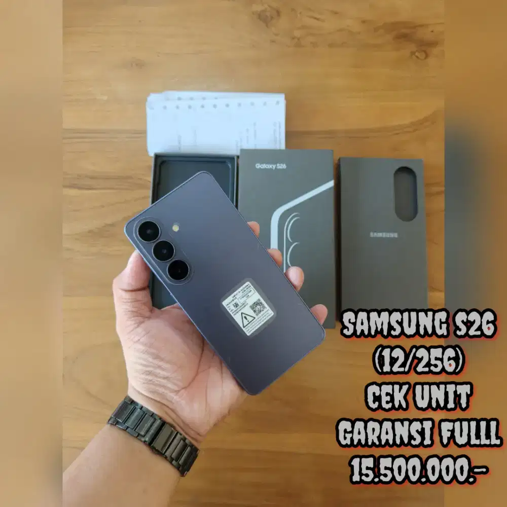 Samsung S26 (12/256) Cek Unit