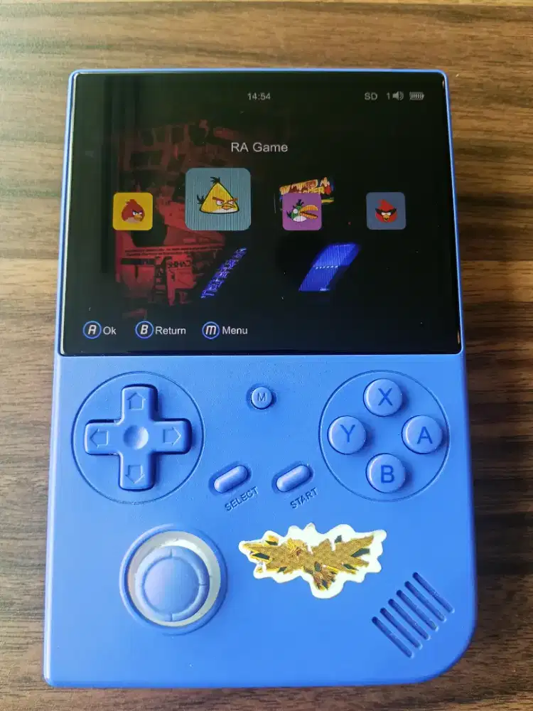 ANBERNIC RG40XXV BLUE 64GB FULLSET NO MINUS