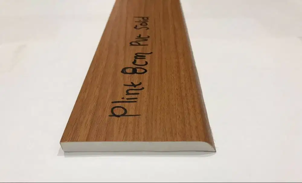 Plint SPC/Vinyl 8 cm List Lantai Banyak Pilihan Motif dan Warna