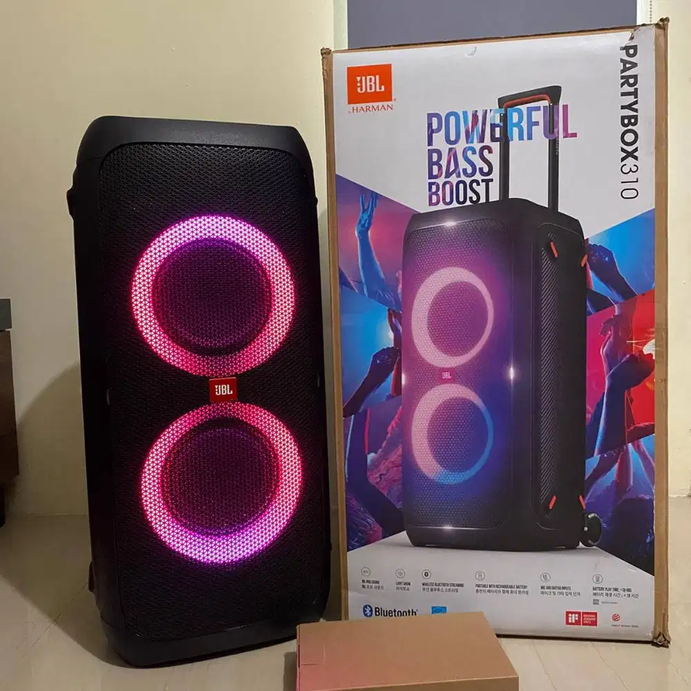 JBL PARTYBOX 310 ORIGINAL FULLSET