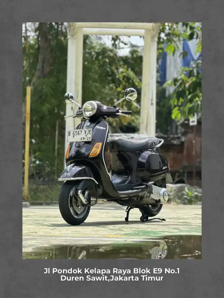 DIJUAL MURAH! VESPA LX 150 2VIE TAHUN 2011 PERFECT CONDITION