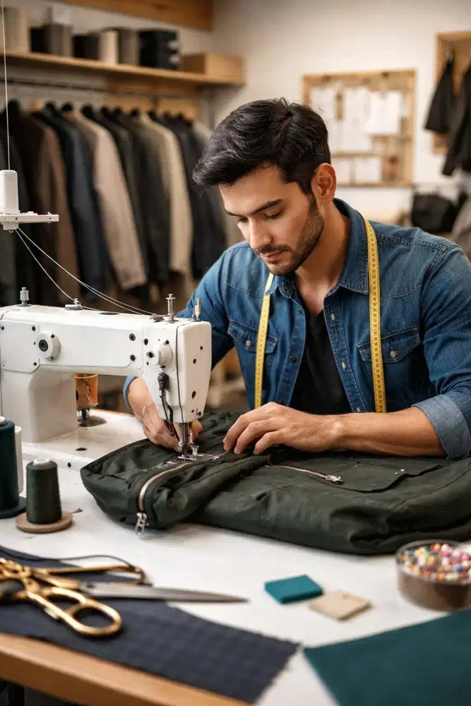 OPERATOR JAHIT SAMPEL - JAKET