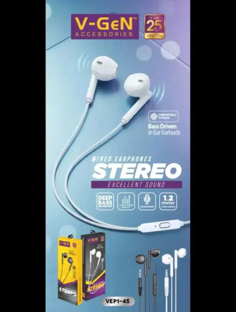 V-Gen headset VEP1-45
