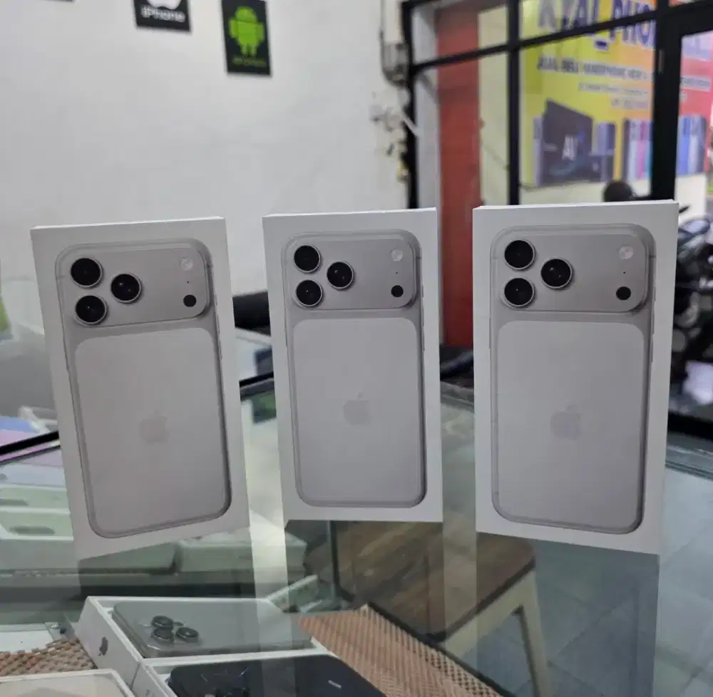 iPhone 17 Pro max 512GB iBox Baru masih segel Garansi resmi