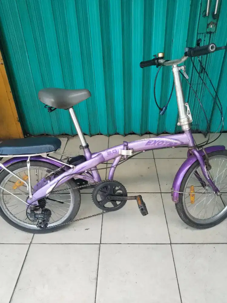 butuh duit jual ajh sepeda lipet exotic