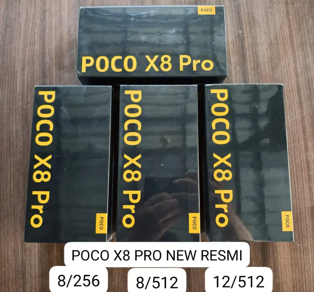 POCO X8 PRO NEW RESMI GARANSI 15 BULAN
