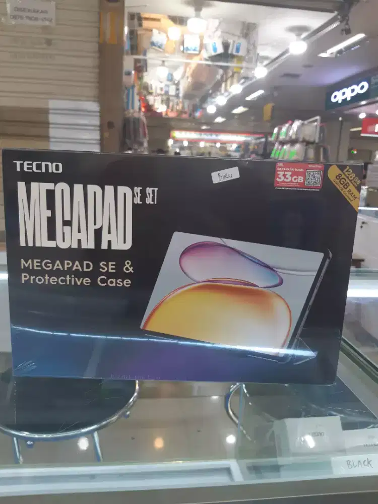 Tablet tecno megapad se 11 inchi 4/128 LTE RESMI