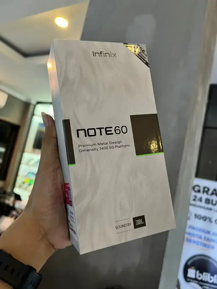 Infinix Note 60 5G 8+8/256GB New Segel Harga Murah