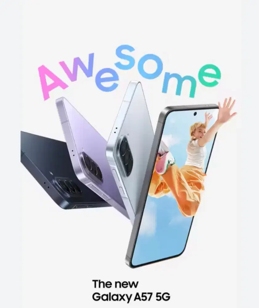 Samsung Galaxy A57 5G  RAM 16GB(8+8)/128GB (Garansi Resmi 1 Tahun)