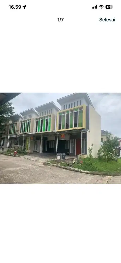 Di sewakan Rumah tinggal 2 lantai