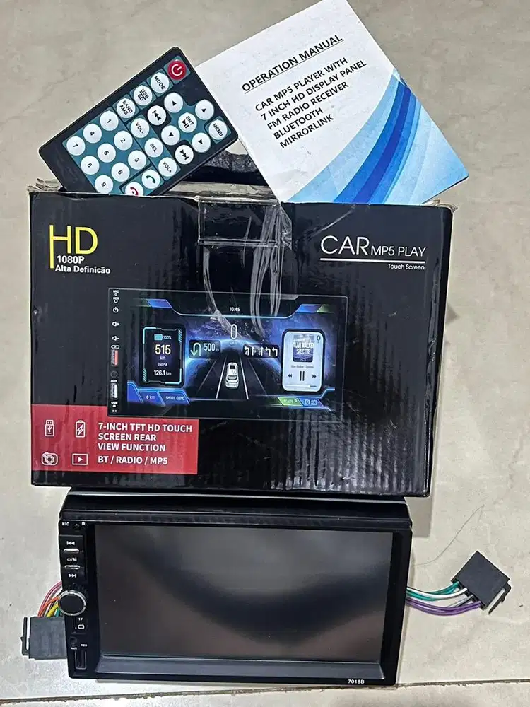 7 Head Unit Universal Car MP5 + Kamera