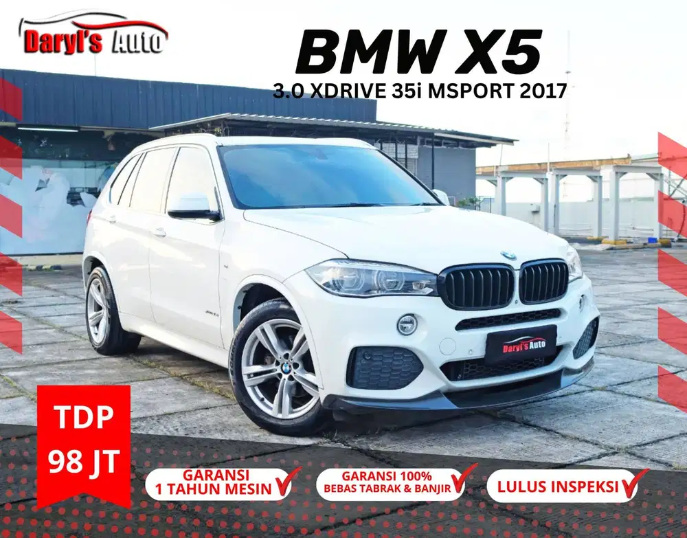 2017 BMW X5 35i XDrive Msport LCi Bensin Panoramic  TDP 98 JT