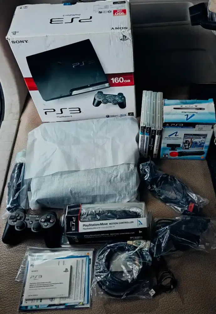 PlayStation 3 Original series CECH 2506 A ~ 160 GB (Baru dipakai 2x)