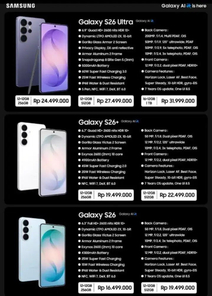 galaxy s26 ultra 256GB