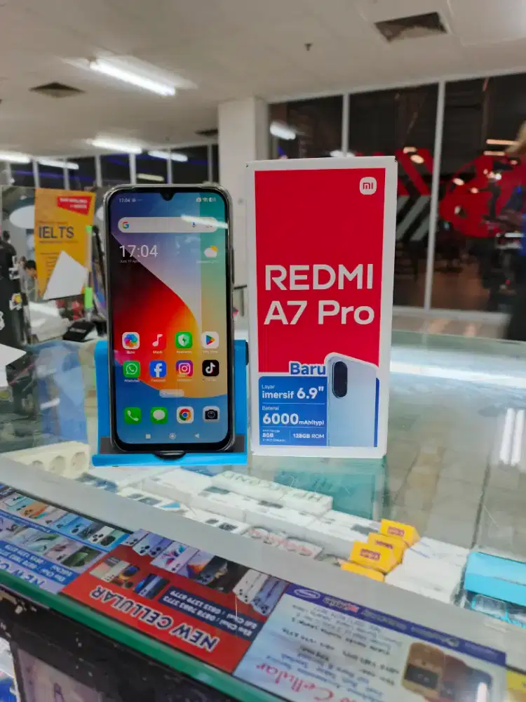 di jual second Redmi A7 pro RAM 4GB/ROM 128GB