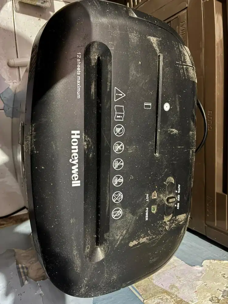 Alat mesin penghancur kertas cd dvd kartu dll Honeywell