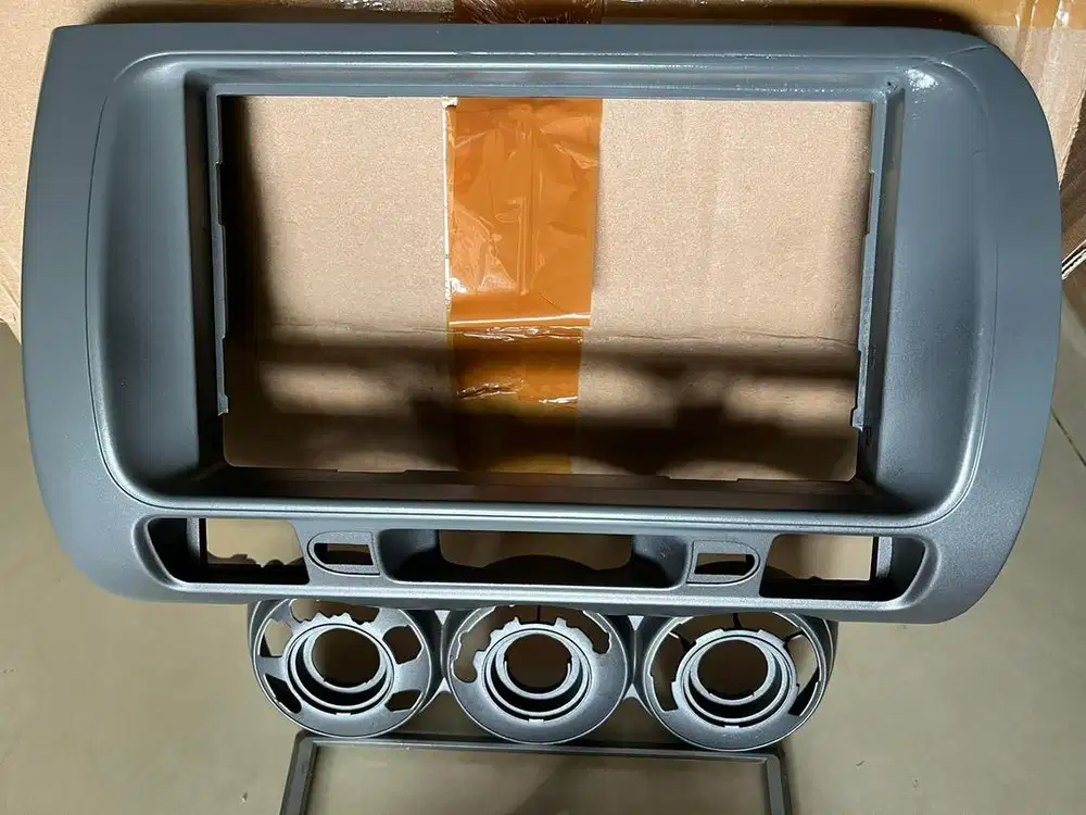 ORIGINAL Frame Head Unit 7” Abu2 untuk Honda CITY IDSI 2006