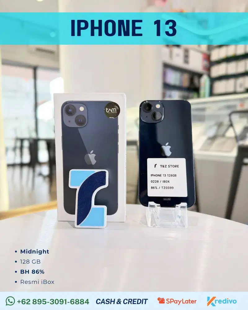 IPHONE 13 128 GB - MIDNIGHT