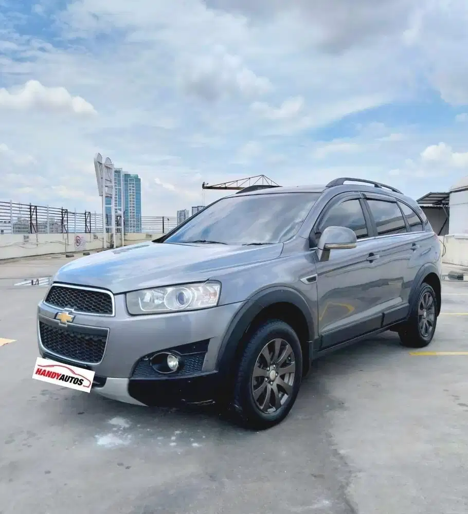 Chevrolet Captiva Diesel Tahun 2013 Automatic Abu abu Metalik