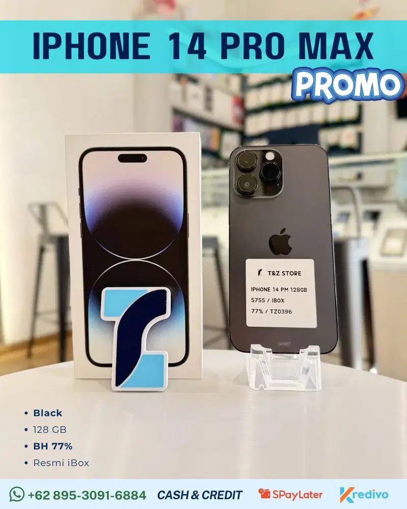 IPHONE 14 PRO MAX 128GB - BLACK