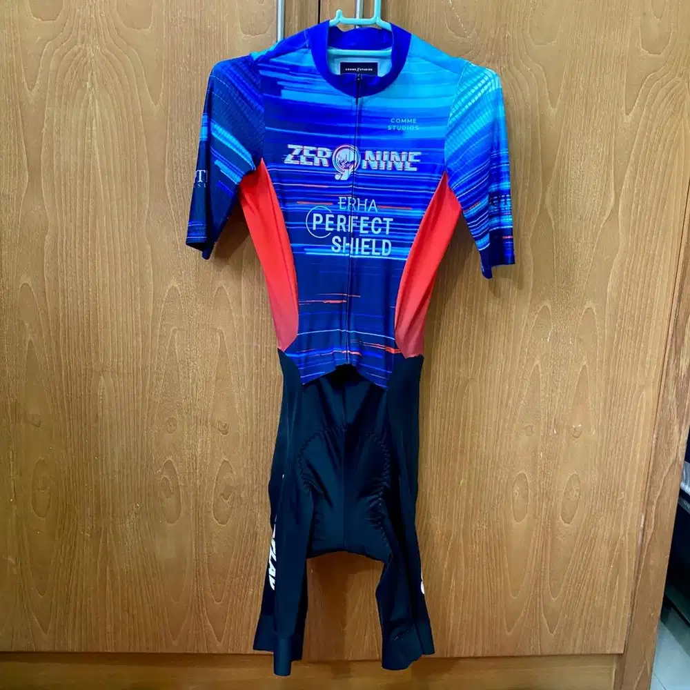 0.9 COMME STUDIOS  Skinsuit  Men Short Sleeve Cycling Jersey S Men