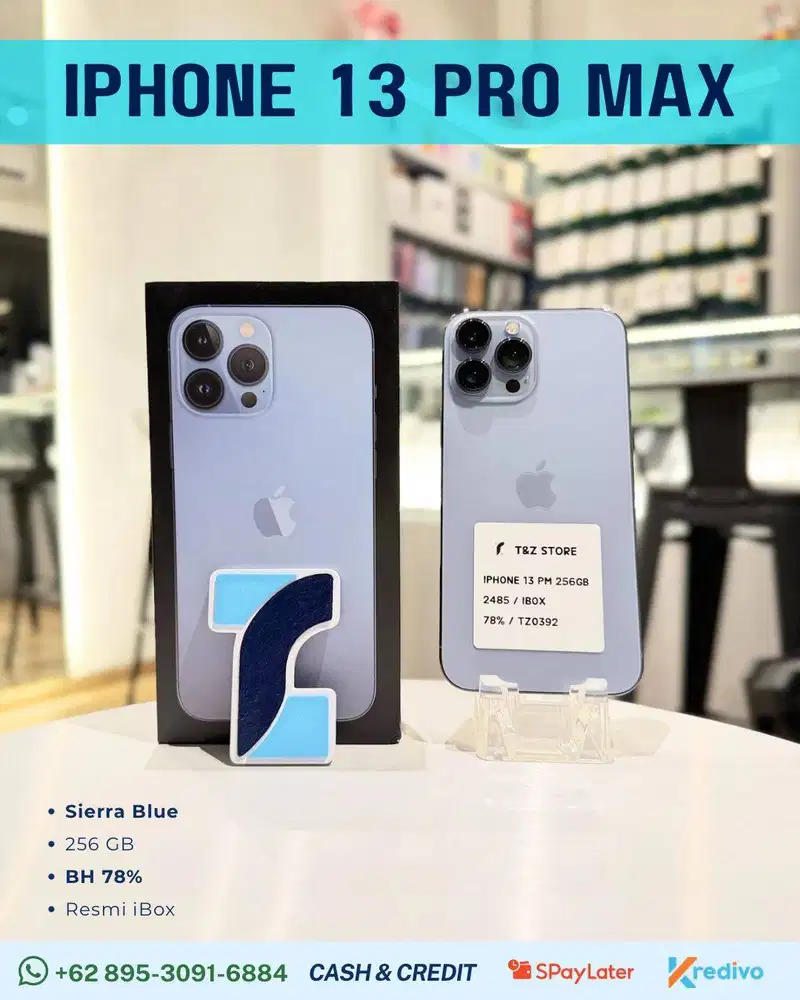 IPHONE 13 PRO MAX 256GB - SIERRA BLUE