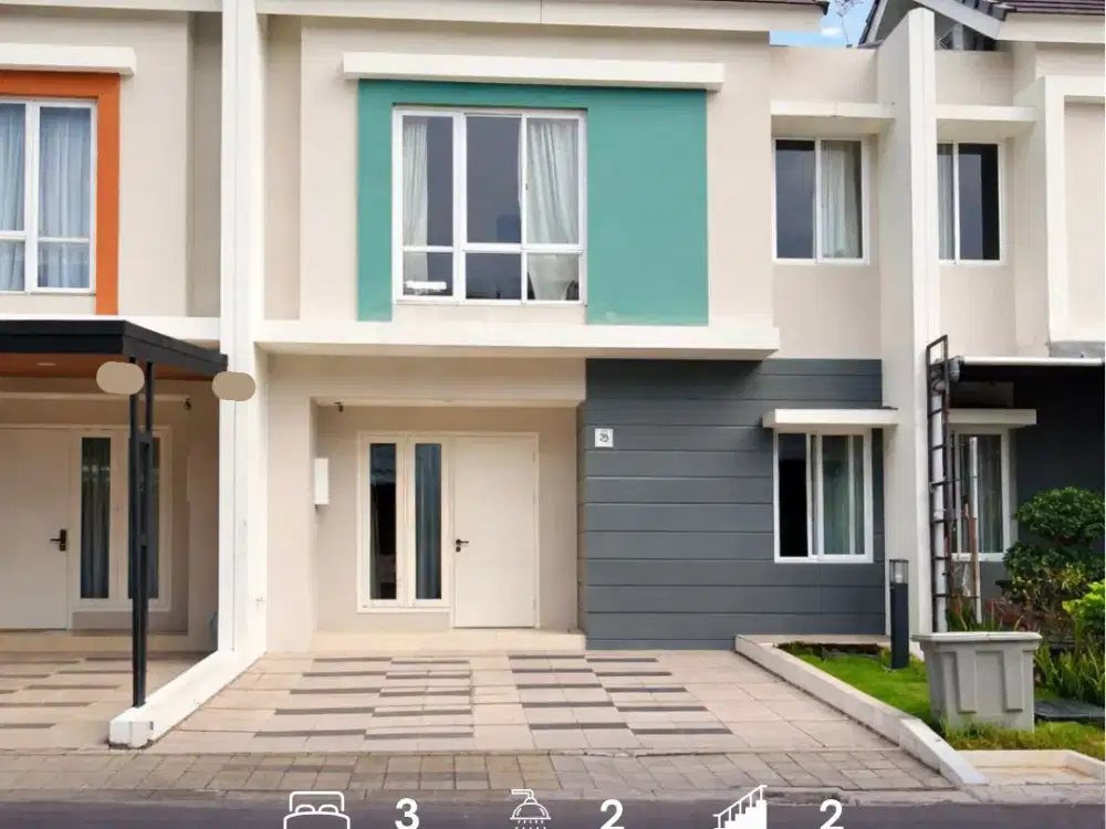 Rumah Sewa Siap Pakai dan Furnished di Gading Serpong