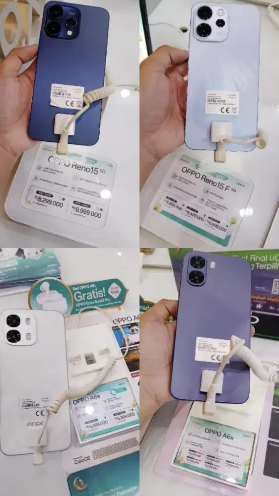 Kredit HP OPPO full cicilan atau split payment