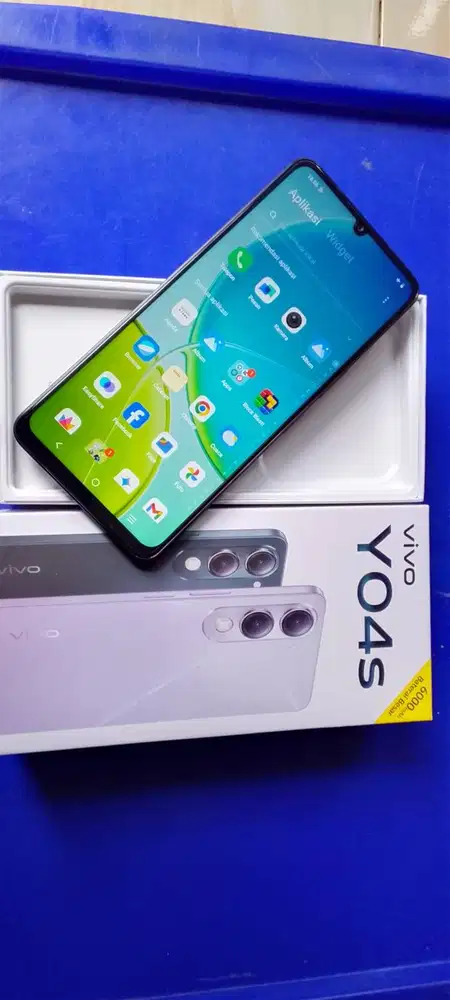 Jual hp baru Vivo Y04s Ram 4Gb Rom 128 GB fullset original