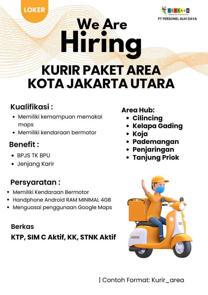 LOWONGAN KERJA KURIR EKSPEDISI SHOPEE EXPRESS