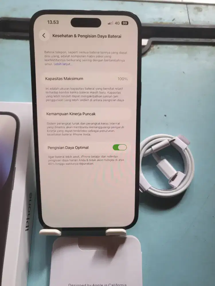 Iphone 14 pro max 128gb dep purple all operator mulus fulset no minus