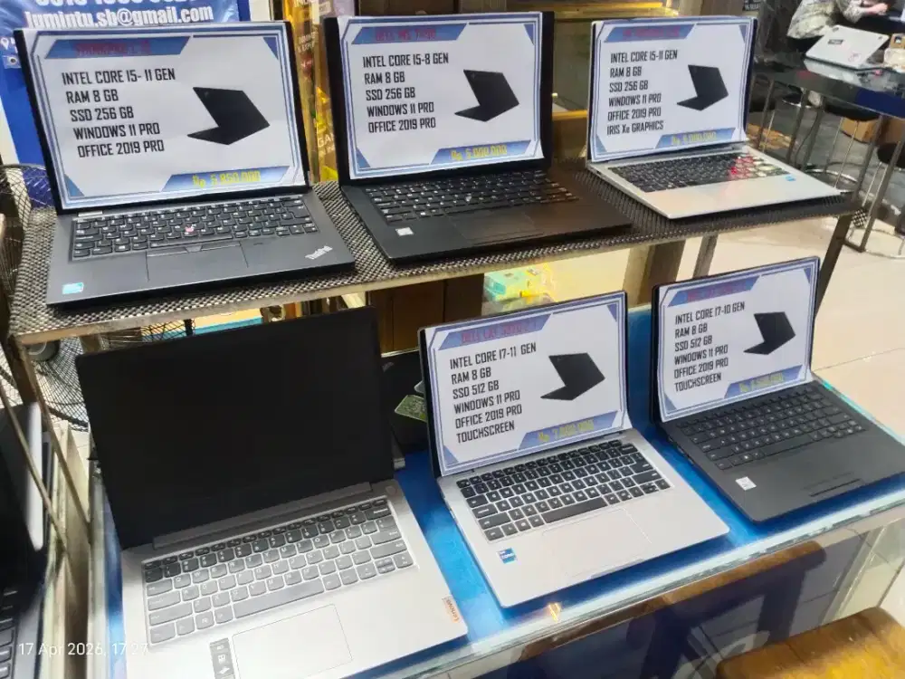 Laptop second murah, Cicilan tanpa DP, Syarat cukup KTP