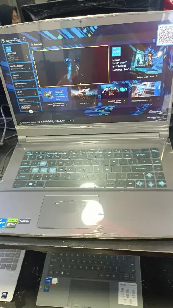 LAPTOP MSI THIN INTEL CORE I5 DENGAN CICILAN 0% HOME CREDIT