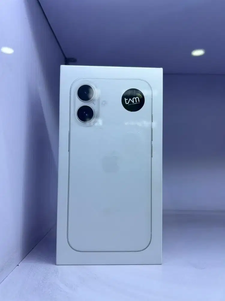 MSI NEW IPHONE 16 128GB WHITE GRS NASIONAL