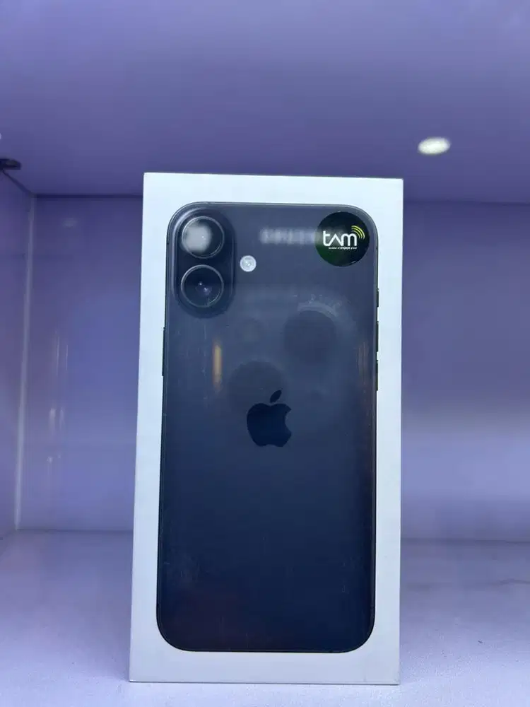 MSI NEW IPHONE 16 128GB BLACK GRS NASIONAL