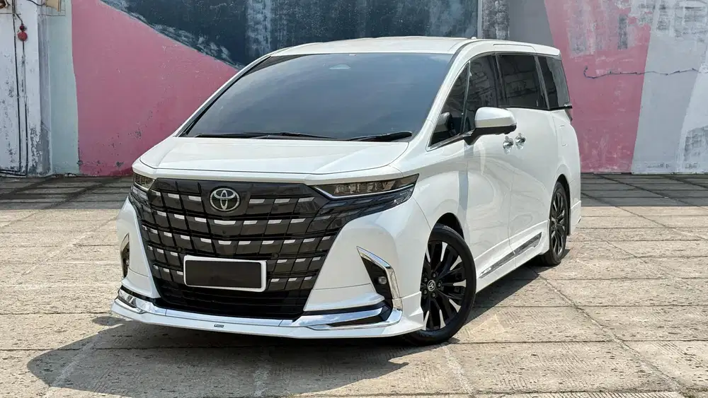 [KM 8.000]TOYOTA ALPHARD 2.5 G BENSIN MODELLISTA TSS 2024 NON HYBRID