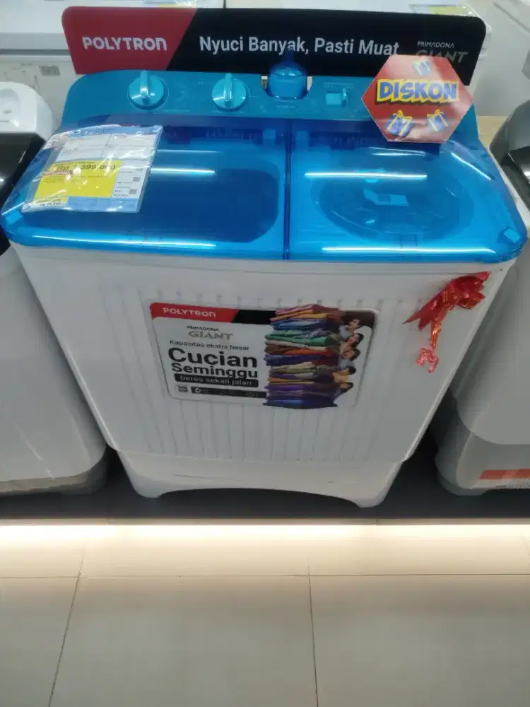 Mesin cuci Polytron 8kg 250 watt