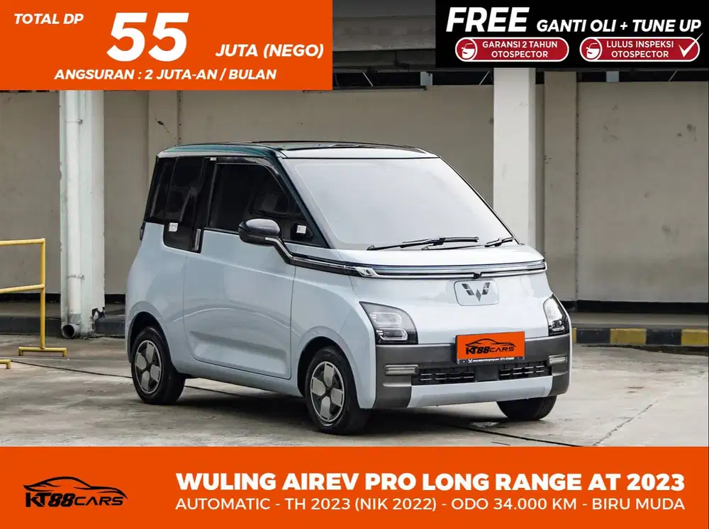 WULING AIREV LONGRANGE 300 KM TWOTONE