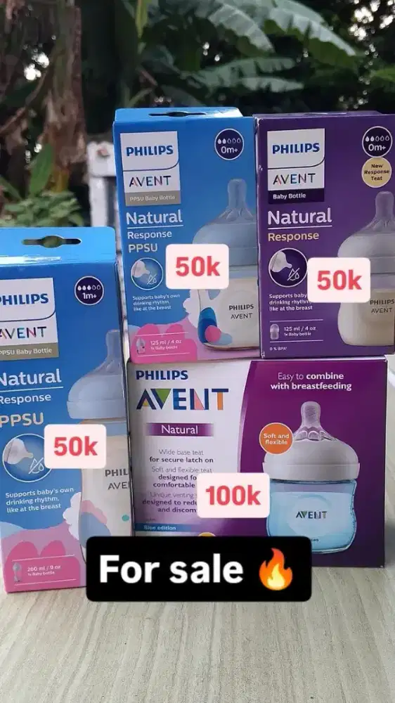 Botol Susu Merk Philips Baru 100%