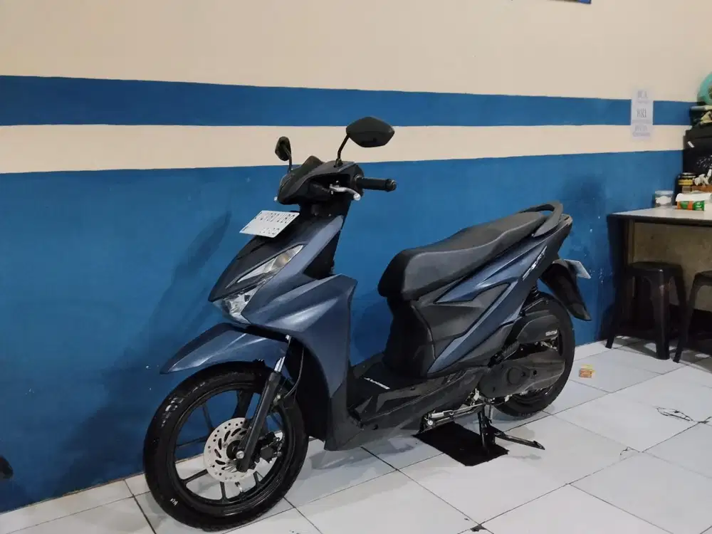 jual honda beat smarkey 2025 matte blue pajak hidup