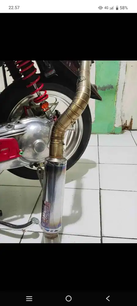 Knlpot nmax new inlet 45 sarteng