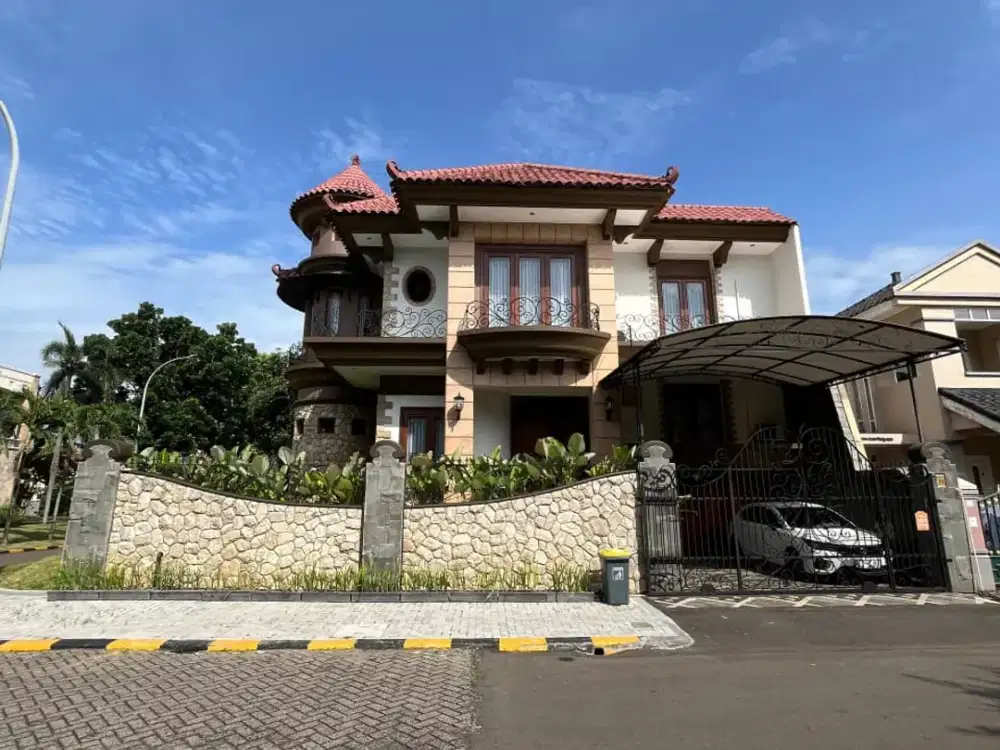 Rumah Hoek Dijual Full Furnished Siap Huni Di Puspita Loka BSD CITY