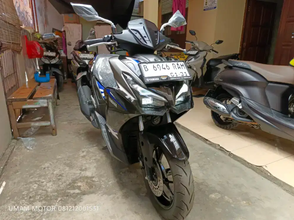 KM 1K YAMAHA AEROX ALPHA 155 VVA 2026 BLN 1 NIK 2025 HRGPAS DI CILEDUG