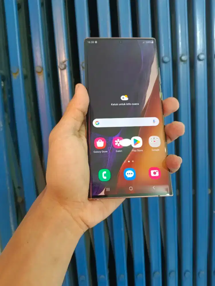 Samsung note 20 ultra 4G 8/256 ex resmi bronze mulus UNIT ONLY