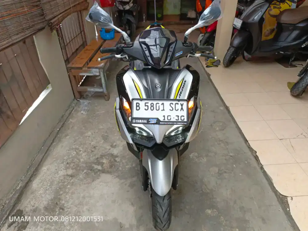 KM 5K YAMAHA AEROX ALPHA 2025 BLN 10 BS TT 2024 DI CILEDUG HRG PAS ORI