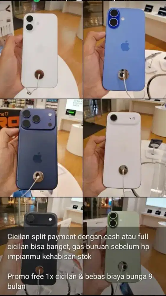 Kredit IPHONE split payment bisa