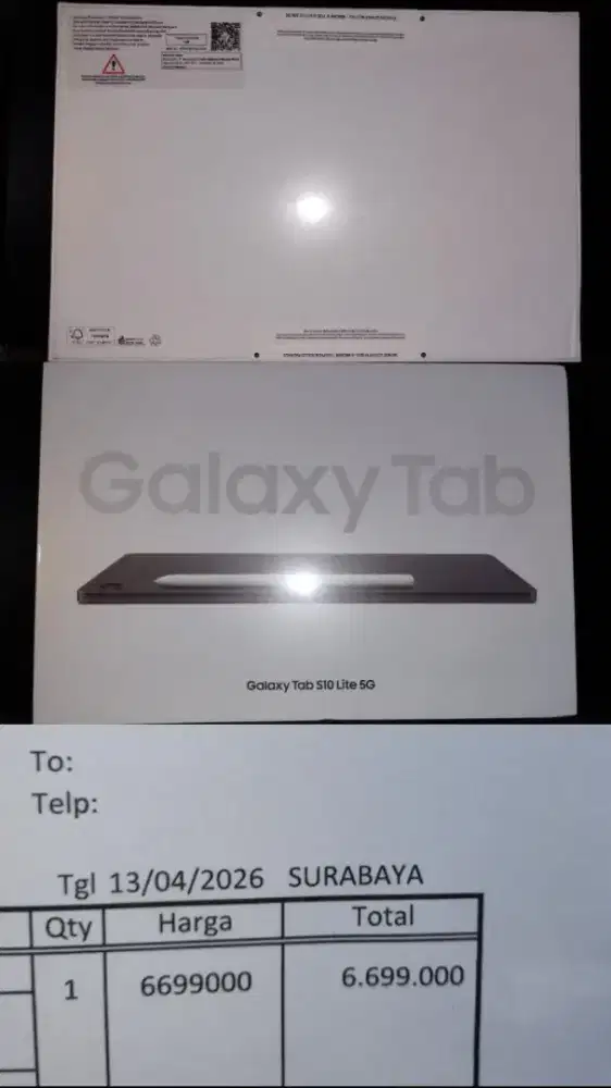 Samsung Galaxy Tab S10 Lite 5G 128Gb