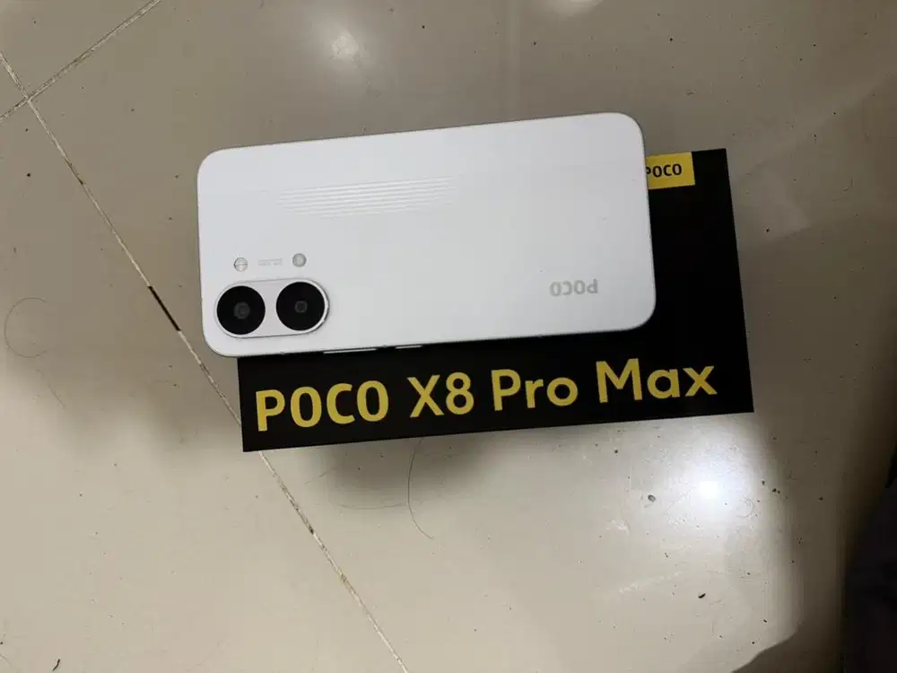 Poco x8 promax 12/512g garansi panjang